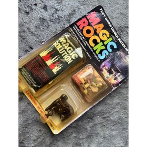 Magic Rocks Aquarium Garden Kit Avalon Craft House 8902 Vintage Toy